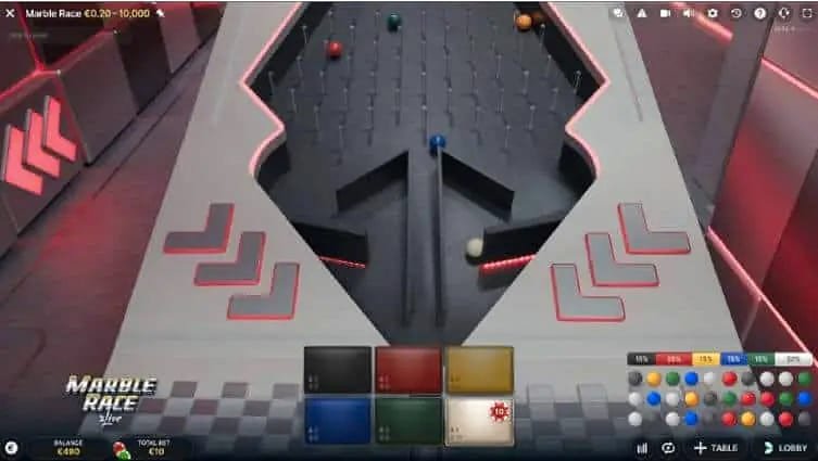 Marble Race ganancias posibles – El panel de estadísticas: qué te dice y qué no te dice
